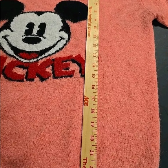 “MICKEY MOUSE”. Disney Pink Sweater! - Picture 9 of 10